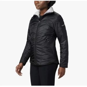 Columbia Omni Heat Thermal Kaleidaslope Interchange Light Black Jacket